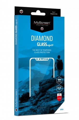 LCD apsauginis stikliukas MyScreen Diamond Edge 3D Samsung A32 4G juodais krašteliais