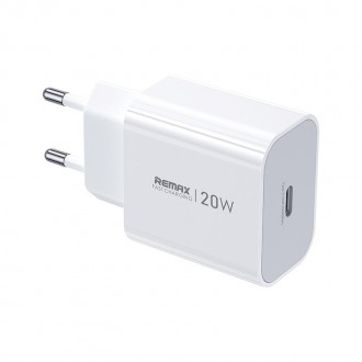 Įkroviklis Remax CA08 20W USB-C baltas