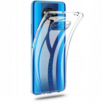 Skaidrus dėklas X-Level "Antislip" telefonui Xiaomi Poco X3 NFC