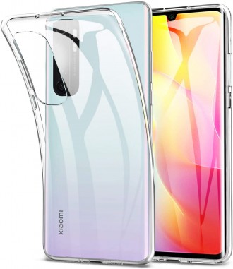 Skaidrus silikoninis dėklas X-Level ''Antislip" telefonui Xiaomi Mi Note 10 Lite 