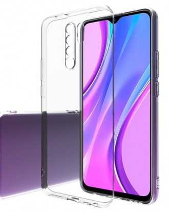 Skaidrus dėklas X-Level "Antislip" telefonui Xiaomi Redmi 9