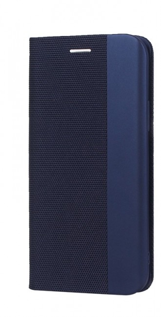 Tamsiai mėlynas atverčiamas dėklas "Smart Senso" telefonui Huawei P Smart 2019 / Honor 10 Lite 