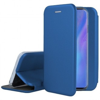 Tamsiai mėlynas atverčiamas dėklas "Book Elegance" telefonui Huawei P30 Pro