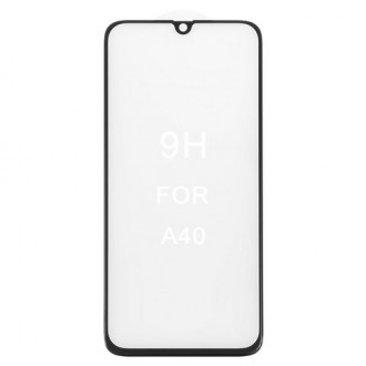 LCD apsauginis stikliukas 5D Perfectionists Samsung A405 A40 lenktas juodas