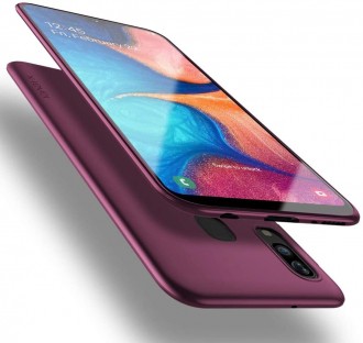 Vyno raudonos spalvos dėklas X-Level ''Guardian'' telefonui Samsung Galaxy A202 A20e