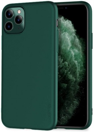 Žalios spalvos dėklas X-Level "Guardian" telefonui Apple iPhone 11 Pro Max