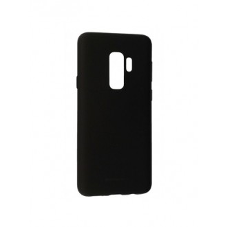 Juodas silikoninis dėklas Mercury Goospery "Soft Jelly Case" telefonui Samsung Galaxy S9 Plus (G965)