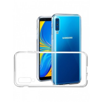 Skaidrus silikoninis dėklas Samsung Galaxy A705 A70 telefonui "Clear" 1,0mm