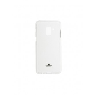 Skaidrus silikoninis dėklas Samsung Galaxy J600 J6 2018 telefonui "Mercury Jelly Case"